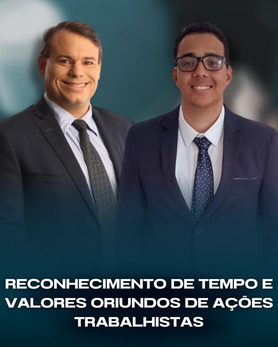 Reconhecimento de tempo e valores oriumdos de ações trabalhistas